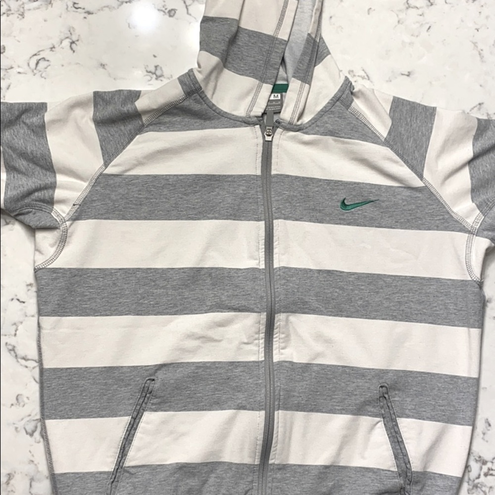 Nike Short Sleeve Zip Up Hoodie